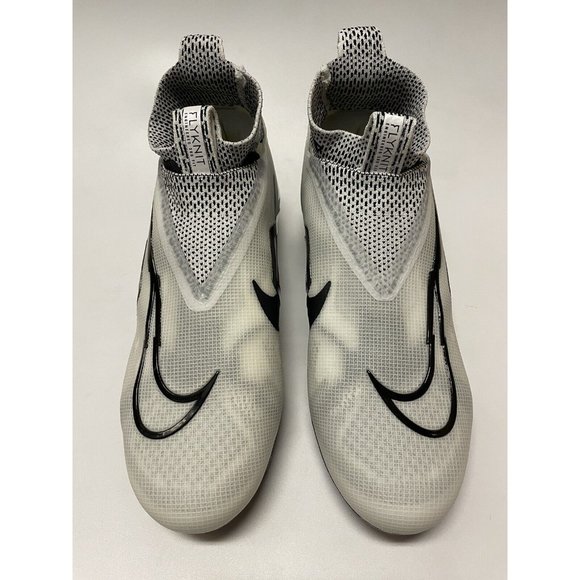 Nike Alpha Menace Elite 3 Football Cleats White Grey CT6648-100 Men’s Size 14 US